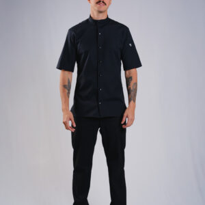 Alternative view of CASACA MAO COLOR NEGRA SLIM
