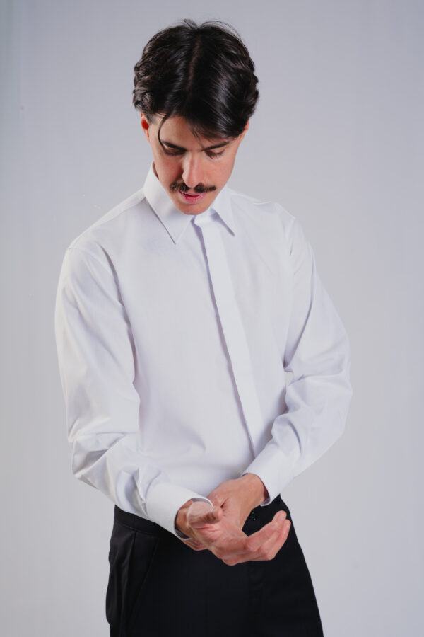CAMISA BOTON OCULTO HOMBRE
