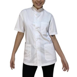 Alternative view of CASACA MAO CLASICA BLANCA