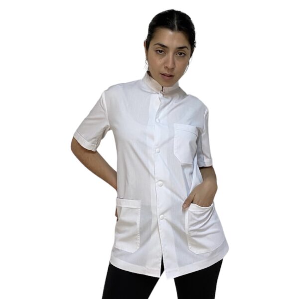 CASACA MAO CLASICA BLANCA - Imagen 4